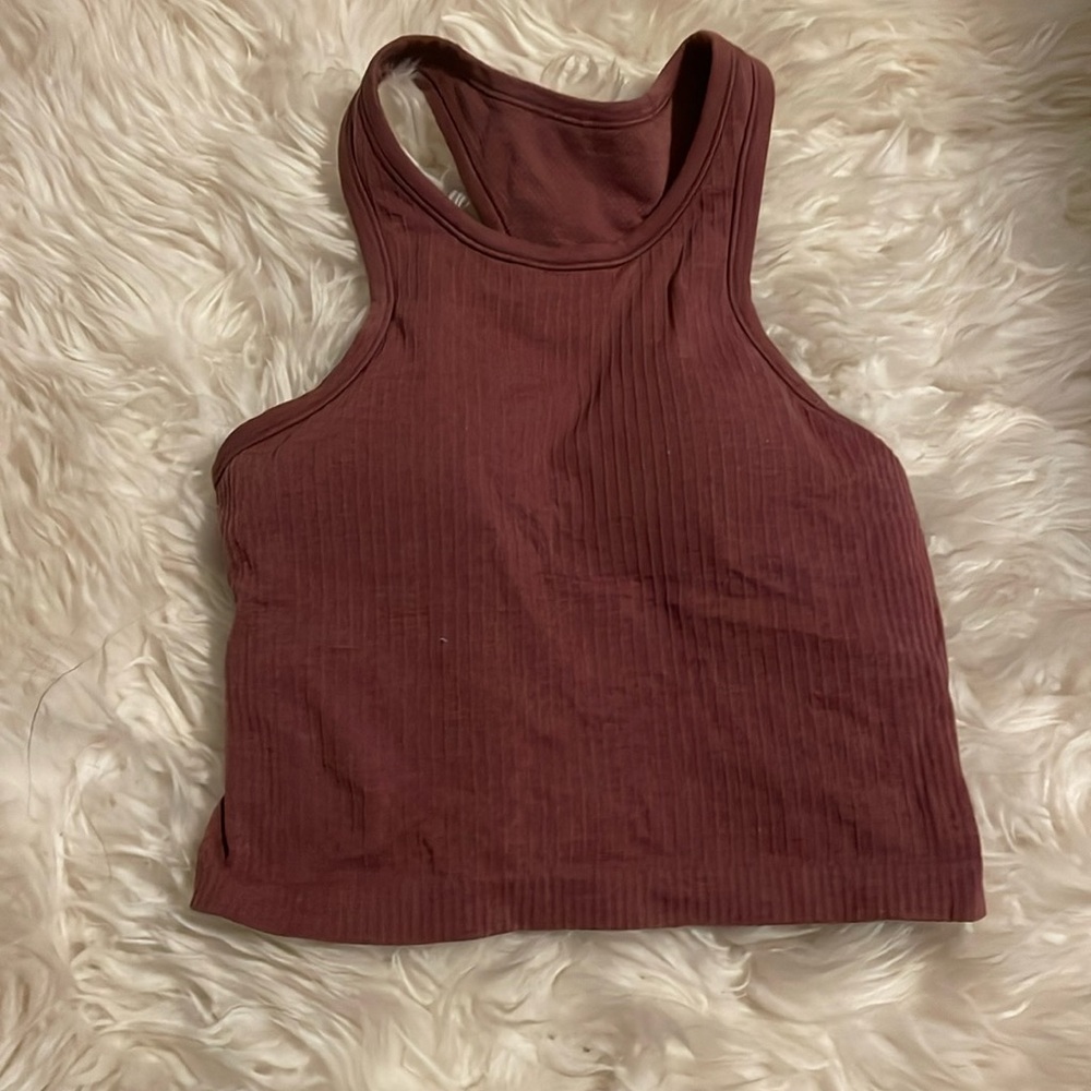 Lululemon Ebb to Street Racerback cropped